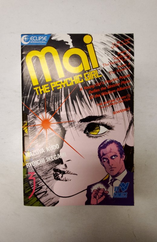 Mai, The Psychic Girl #3 (1987) NM Eclipse Comic Book J726