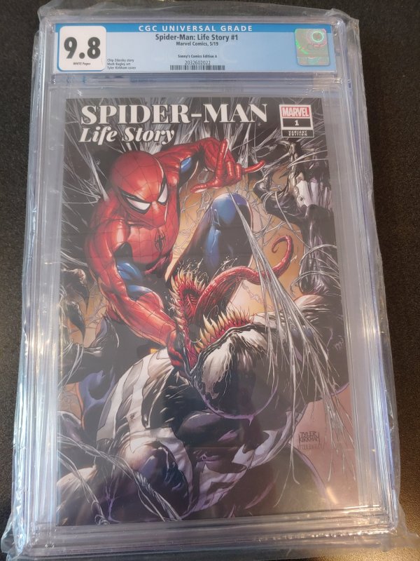 ​SPIDER-MAN: LIFE STORY #1 CGC 9.8 COVER A VARIANT