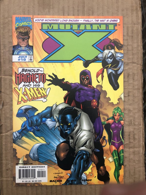 Mutant X #10 (1999)