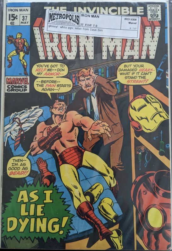 Iron Man #31, 36, 37 and #44. High Grade Lot!