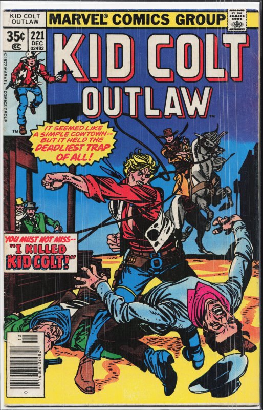 Kid Colt Outlaw #221 (1977) Kid Colt Outlaw