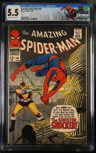 Amazing Spider-Man #46 CGC 5.5 - CUSTOM LABEL