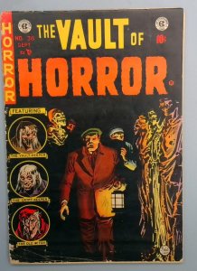 Vault of Horror #38 Johnny Craig Cover PreCode Horror E.C. Comics 1954