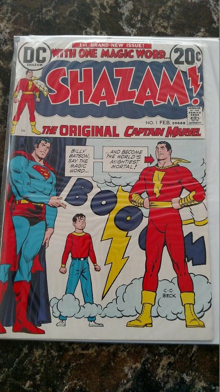 SHAZAM! #1 (Feb, 73, DC) FN+