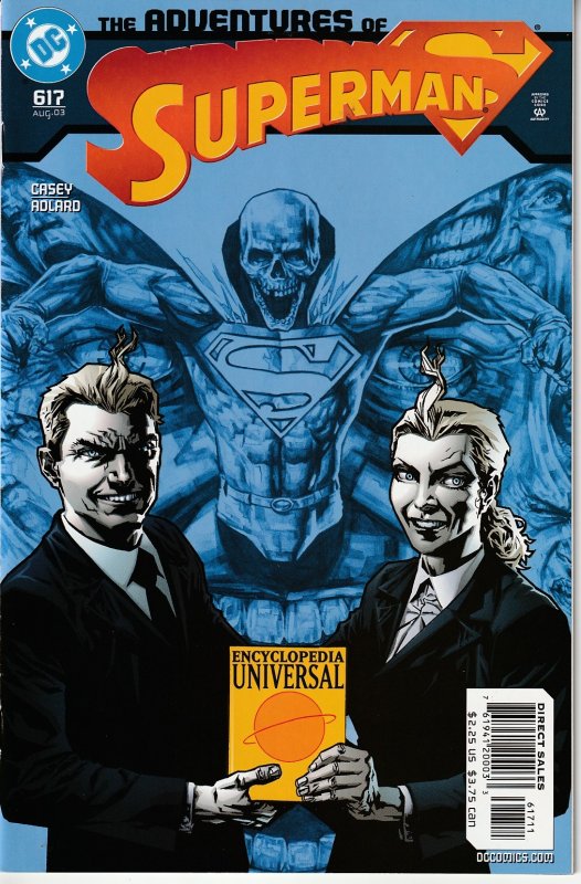 Adventures of Superman # 607, 610,613,617,618 Argent From Titans, Myxy Twins