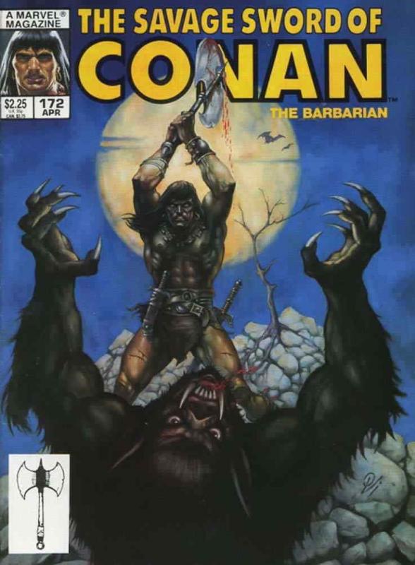 Savage Sword of Conan #172 FN; Marvel | save on shipping - details inside