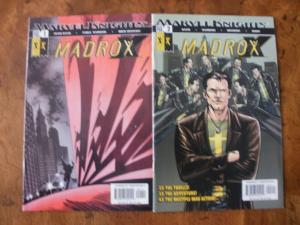 2 MARVEL KNIGHTS Comic Book: MADROX #1 #2