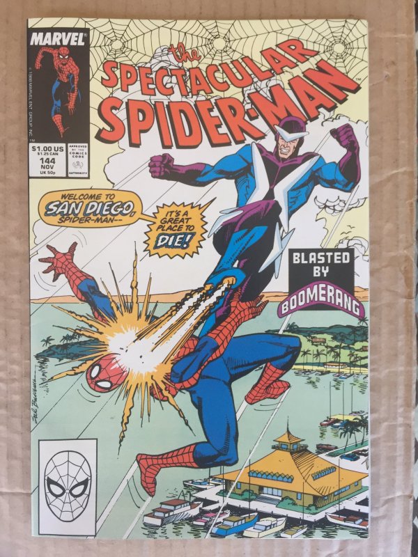 The Spectacular Spider-Man #144 (1988)