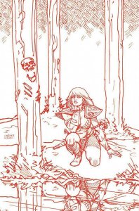 Red Sonja #28 Premium Linsner Tint Virgin Variant (Dynamite, 2021) NM