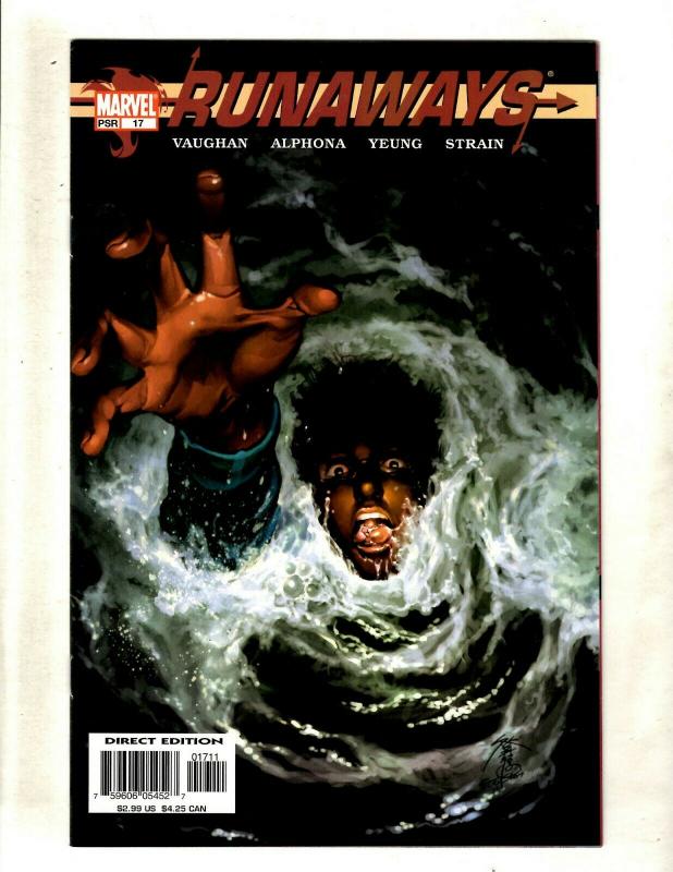 Lot Of 7 Runaways Marvel Comic Books # 12 13 14 15 16 17 18 Vaughan Series CJ14