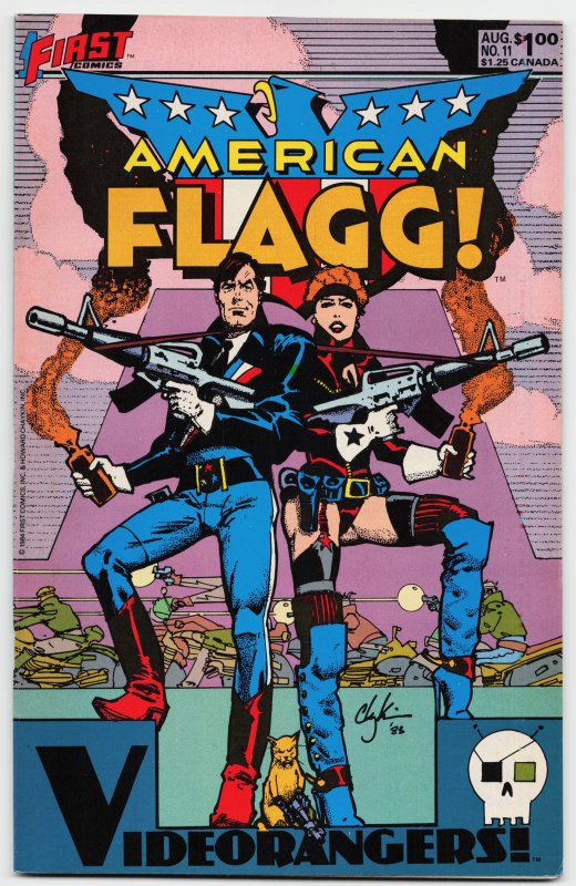 American Flagg! #11 (1984) American Flagg
