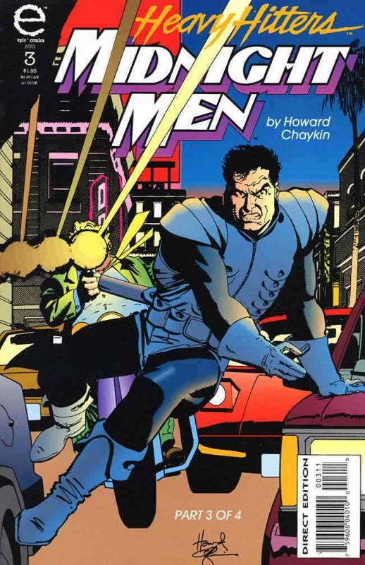 Midnight Men #3 VF/NM; Epic | save on shipping - details inside 