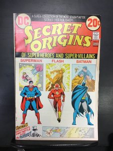 Secret Origins #1 (1973)vf # 1-7