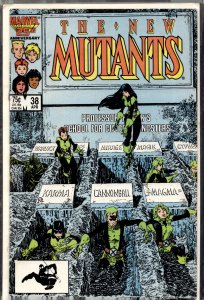 The New Mutants #38 (1986) New Mutants