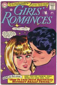 Girls' Romances #111 1963- DC Silver Age- how to lose your boyfriend G/VG