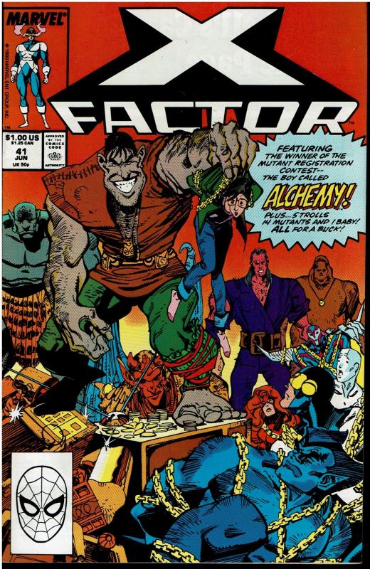 X-Factor #36, #38 - #41, Various Grades - See Desription