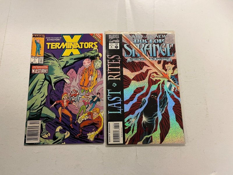 3 Marvel Comics Doctor Strange 75 Terminators X Fool Killer 1 60 JW36