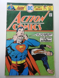 Action Comics #453 (1975) VG Condition MJ insert