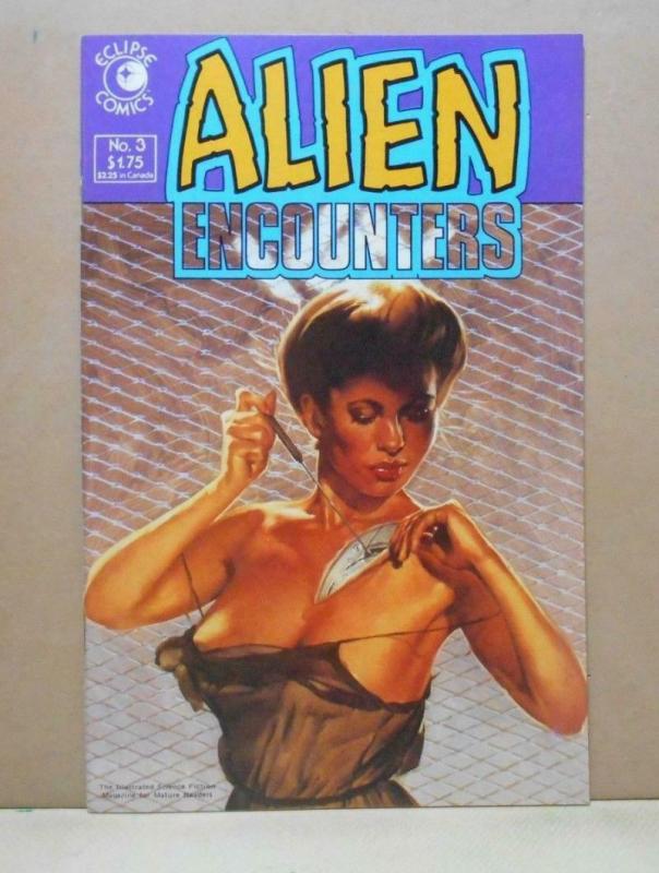 ALIEN ENCOUNTERS #3, VF, Eclipse, Heroine,1985, more indies in store