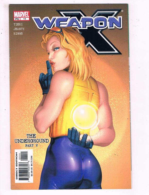 Weapon X #11 VF Marvel Comics Comic Book Tieri DE17