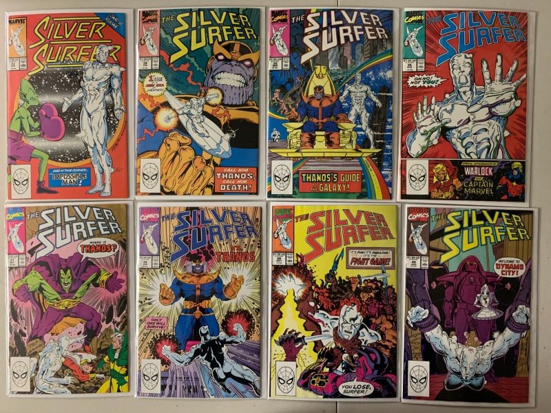 Silver Surfer comics run #1-40 + 3 annuals 43 diff avg 6.0 (1987-90)