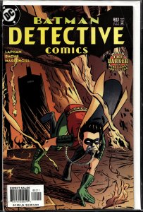 Detective Comics #802 (2005) Batman