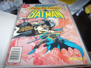 Detective Comics #512 (Mar 1982, DC) batman-dr death  solo batgirl story 