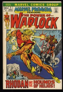 Marvel Premiere #2 VF 8.0 Power Of Warlock! The Hounds of Helios!