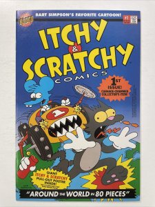Itchy & Scratchy Comics 1   Includes Poster