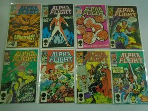 Alpha Flight lot 49 different from #2-50 all Direct 6.0 FN (1983-87 1st Series)