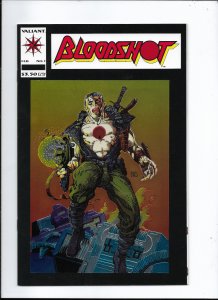 BLOODSHOT #1 - BLOOD OF THE MACHINE! - (9.2) 1993