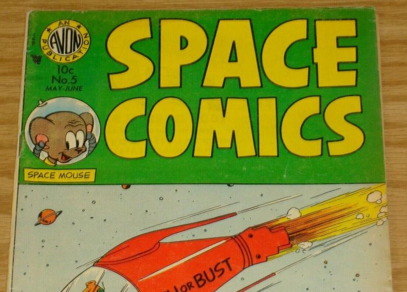 Space Comics #5 VG; Avon | low grade comic - save on shipping - details inside 