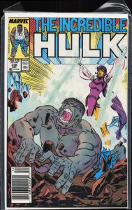 The Incredible Hulk #338 Newsstand Edition (1987) Hulk