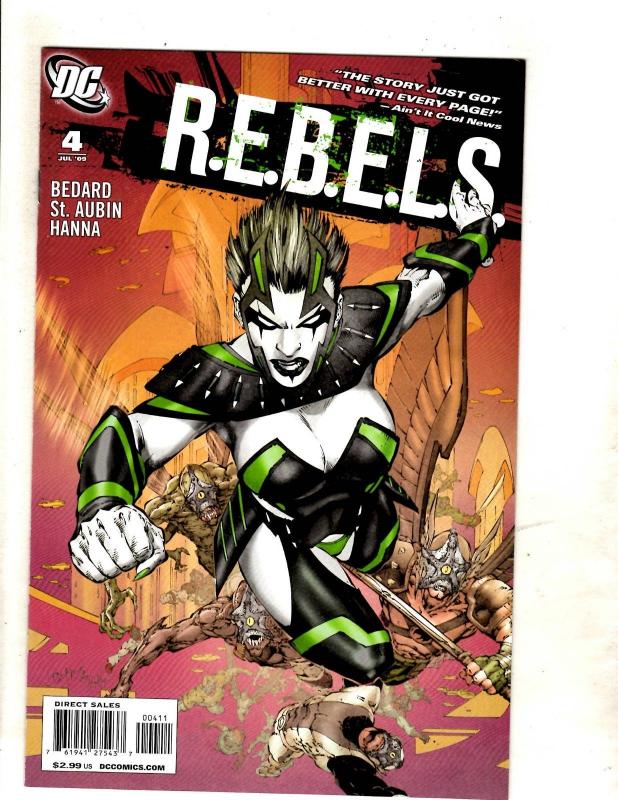 Lot Of 15 Rebels DC Comic Books # 1 2 3 4 5 6 7 8 9 10 11 12 13 14 1 CJ10