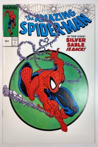 The Amazing Spider-Man #301 Marvel Legends Cover (9.2, 1988) 1st Toybiz Reprint