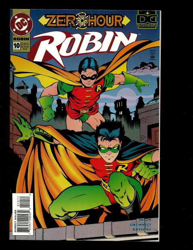 Lot Of 12 Robin DC Comics # 0 1 2 3 4 5 6 7 8 9 10 11 Batman Knightquest SM4