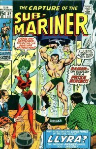 Sub-Mariner, The (Vol. 2) #32 VG ; Marvel | low grade comic 1st appearance Llyra