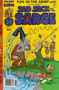 Sad Sack And The Sarge #144 FAIR ; Harvey | low grade comic