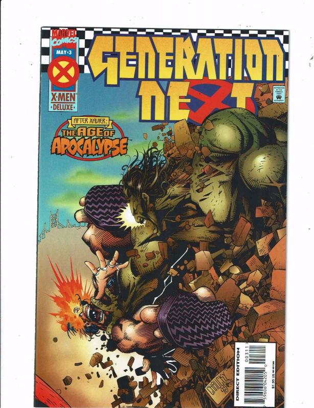 8 Marvel Comics Age Apocalypse Chosen Generation Next # 1 2 3 4 Astonishing J205