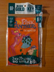 Gold Key 3 Pack SEALED Fat Albert #9 Pink Panther #29 Loony Tunes #4 ~NM~ 1975