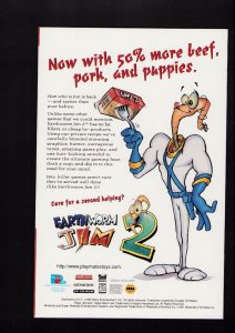 DC Versus Marvel/Marvel Versus DC #1 - DAN JURGENS COVER ART! (9.2) 1996