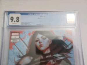 Nyx #1 Artgerm Lau Variant - Laura Kinney - Wolverine - CGC 9.8