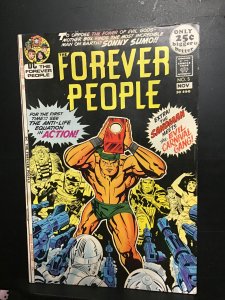 The Forever People #5  (1971) high-grade giant size Kirby key! VF Sunny sumo!