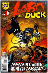 3 AMALGAM COMICS #1s (1997): DARK CLAW ADVENTURES, BAT THING, & LOBO the DUCK