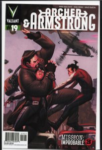 Archer and Armstrong #19 Cover B - Pullbox Edition - Jorge Molina (2014) Archer