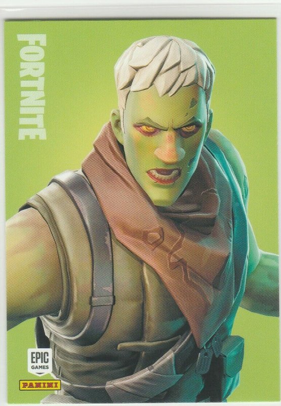 Fortnite Brainiac 119 Uncommon Outfit Panini 2019 trading card series 1