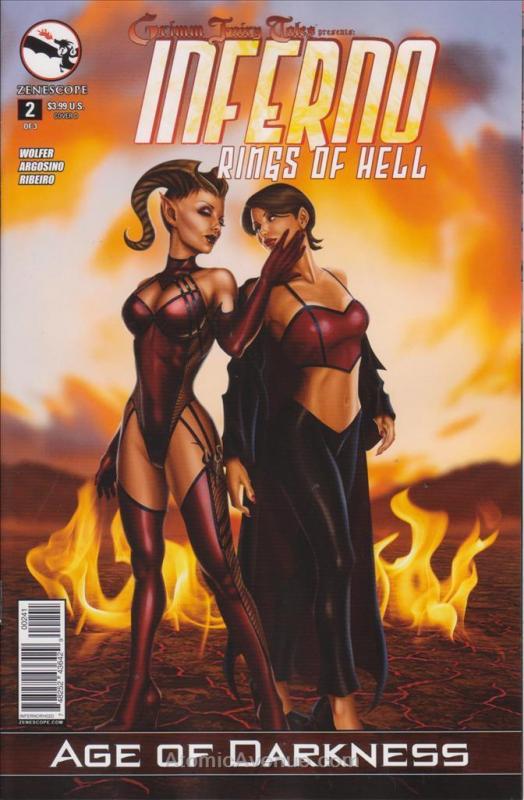 Grimm Fairy Tales presents Inferno: Rings of Hell #2D VF/NM; Zenescope | save on