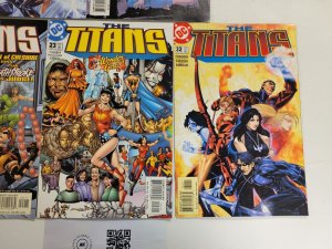 5 Titans DC Comic Books #22 23 32 33 34 71 TJ20