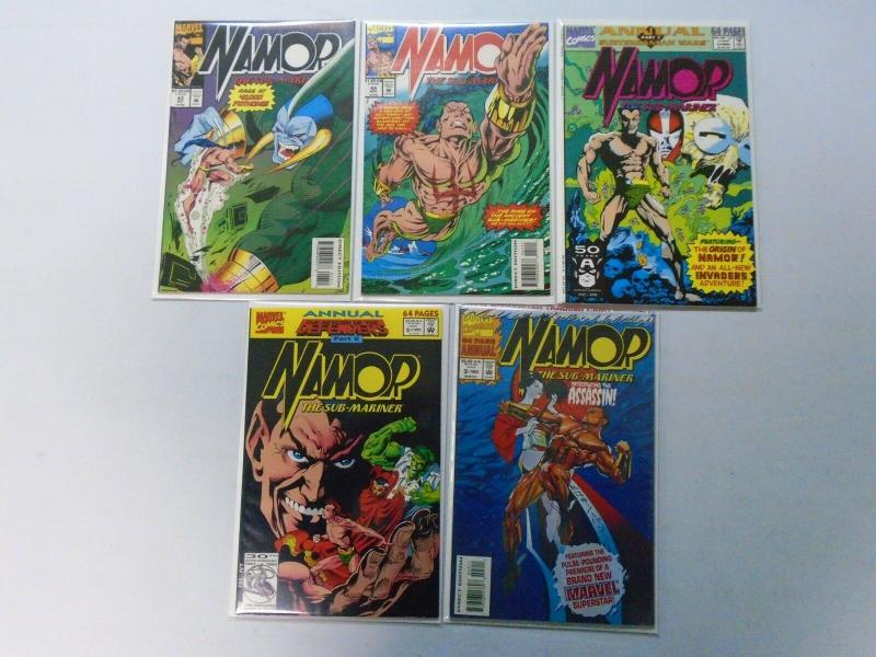 Namor Sub-Mariner (1st Series) Lot From:#1-44 + Ann:#1,2,3, 46 Diff. (1990-1993)