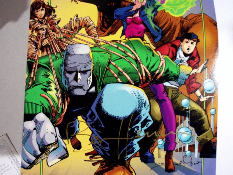 Freex #1 Signed  1993, Malibu  #182  Signed by Ben Herrera & COA Card Coupon